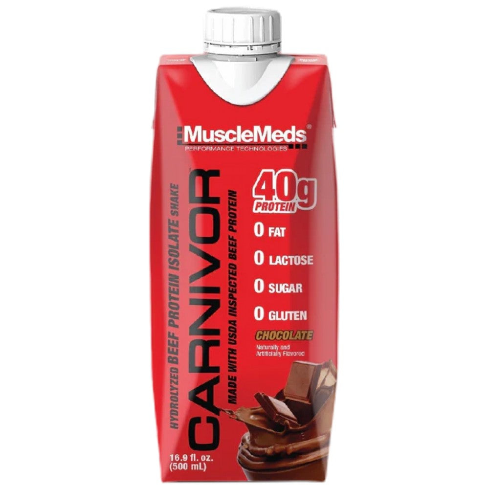 Carnivore prêt à boire | avec 40 g de protéines de boeuf - 500 ml