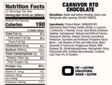 Carnivore prêt à boire | avec 40 g de protéines de boeuf - 500 ml
