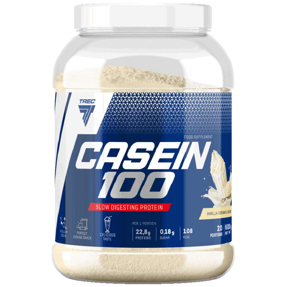 Caséine 100 | Protéine de digestion lente - 600 grammes