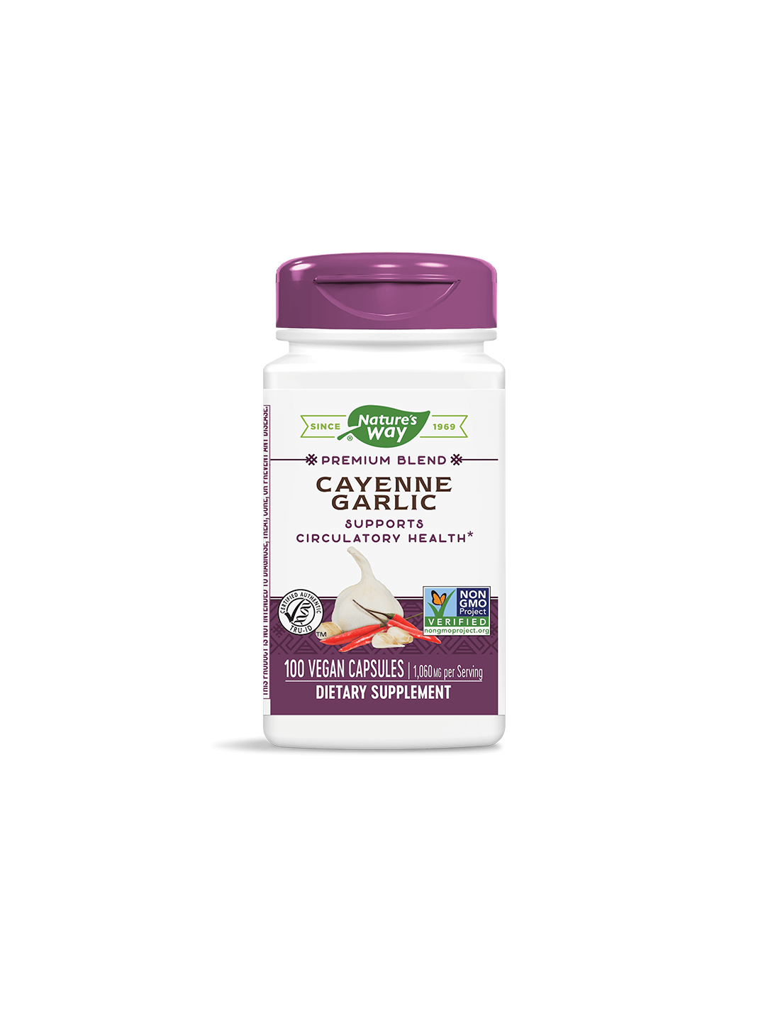 Cayenne ail - 100 capsules