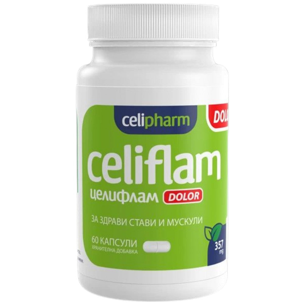 Celiflam Dolor - 60 capsules
