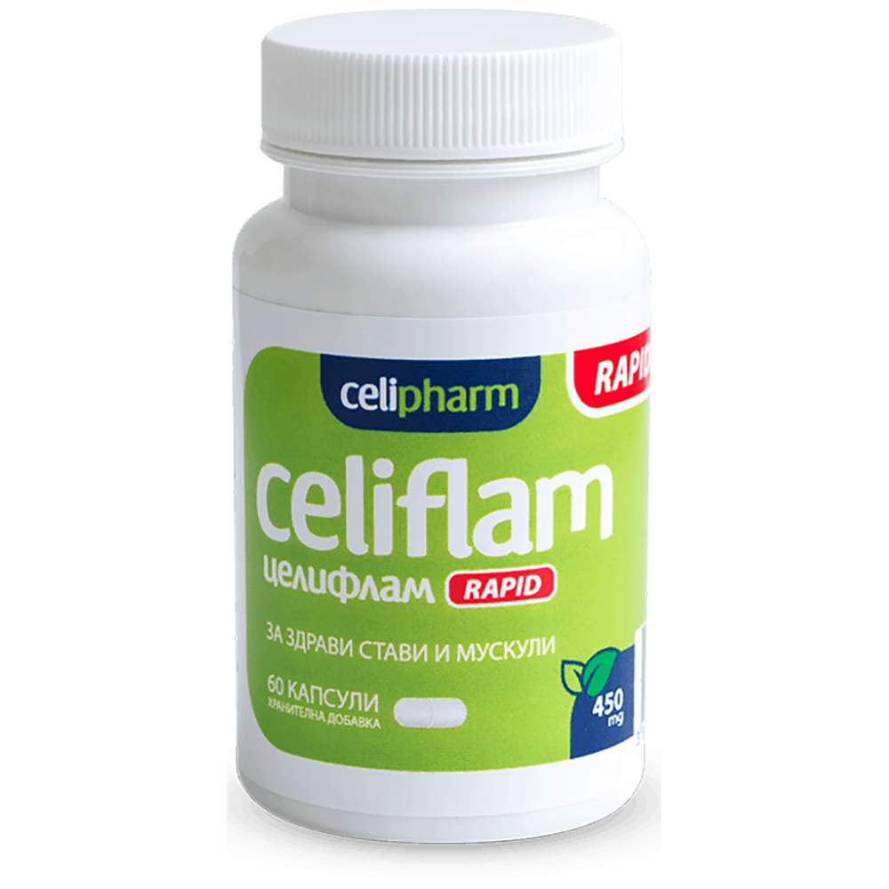 Capsules Céliflam Rapid 450 mg 60