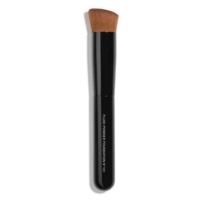 <tc>CHANEL</tc> Pinceau fond de teint 2 en 1 fluide et poudre n° 101