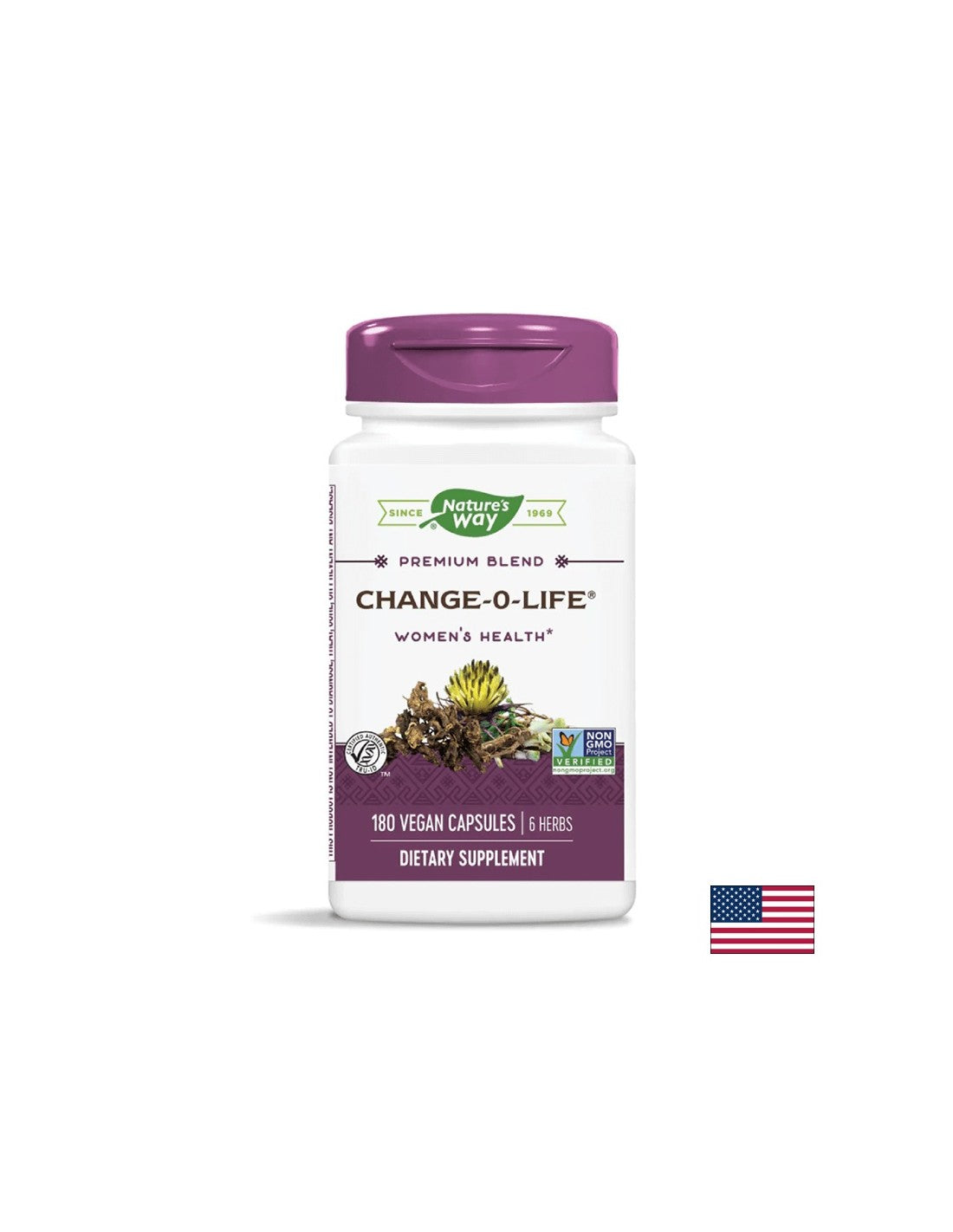 Change-o-life/change-o-life/pour la ménopause, 180 capsules de la nature
