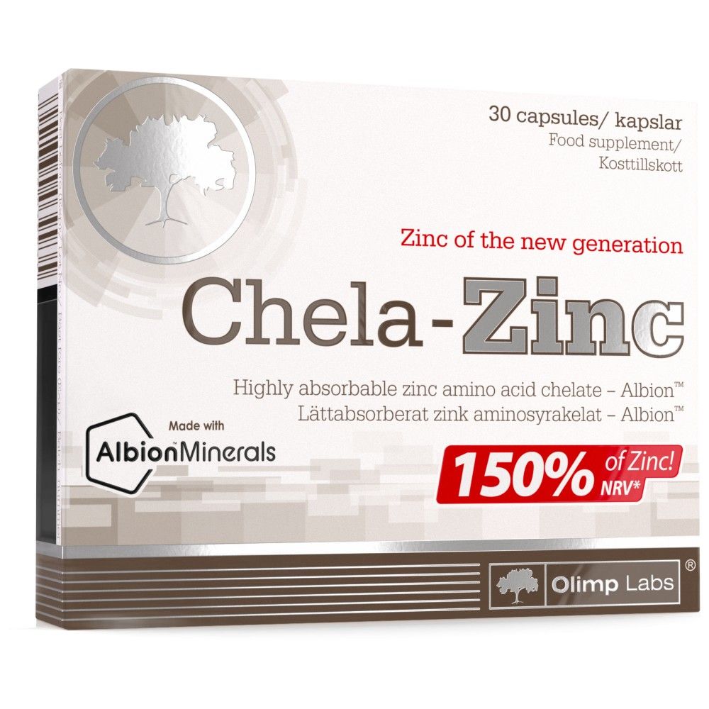 Chela - Zinc - 30 capsules