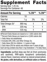 DHA XTRA 880 mg pour enfants - 60 ml