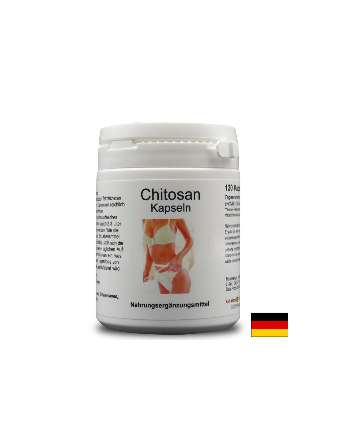 Chito<tc>san</tc> - Pour le maintien d'un poids corporel normal, 120 capsules <tc>Karl Minck</tc>