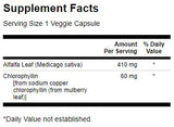 Capsules de chlorophylle 300