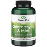 Chlorophylline et comprimés de crochet à la menthe 500