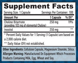 Choline et inositol/100 VCAPS
