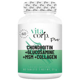 Chondroïtine + glucosamine + msm + collagène - 60 comprimés