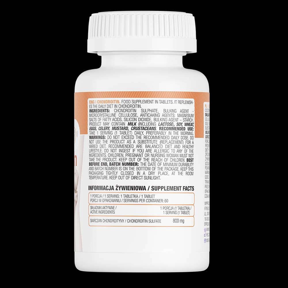 Sulfate de chondroïtine 800 mg 60 comprimés