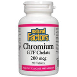 Chrome gtf chélate 200 mcg 90 comprimés