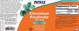 Chrome picolinate 200 mcg - 100 capsules