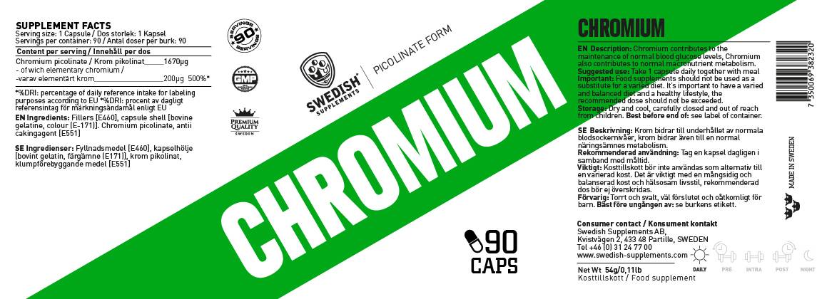 Chrome - 90 comprimés