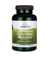 Cinnamon Gymnema Mulberry Complex 525 mg - 120 capsules
