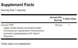 Cinnulin PF Cinnamon Extrait 150 mg - 120 capsules