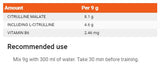 Citrulline malate - 200 grammes