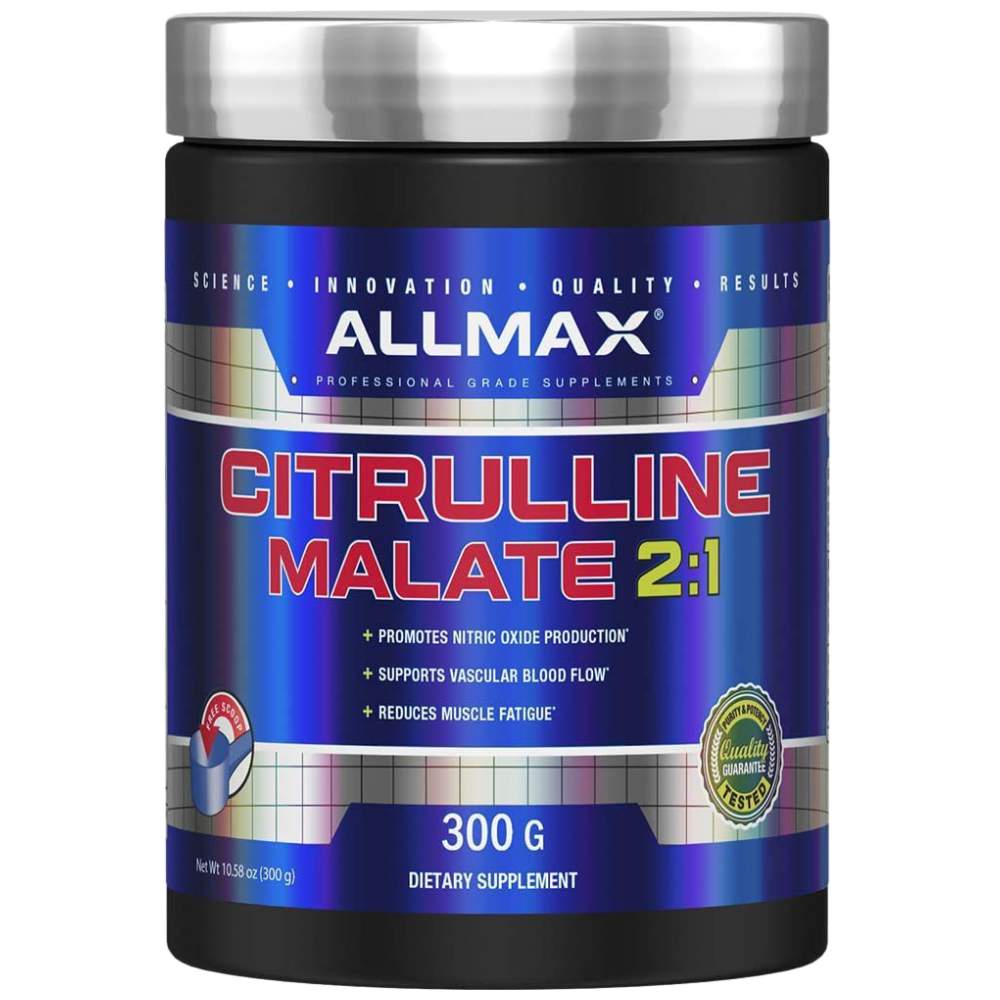 Poudre de citrulline malate - 300 grammes