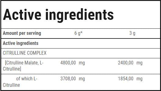 Citrulline Synergy - 240 grammes