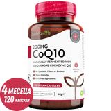 CoQ10 200 mg (Ubiquinone) /120 gélules, 120 jours/ <tc>Nutravita</tc>