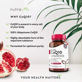 CoQ10 200 mg (Ubiquinone) /120 gélules, 120 jours/ <tc>Nutravita</tc>
