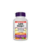 CoQ10 & Omega-3/Coenzyme Q10 100 mg + oméga-3 450 mg x 45 SoftGel Capsules
