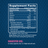 Huile de foie de morue 1000 mg./100 softgels