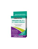 Cold-a-Tak® Origan Oilo Extra Strength/Origan (huile/80% Carvacrol), 180 mg, 30 capsules de génie soft