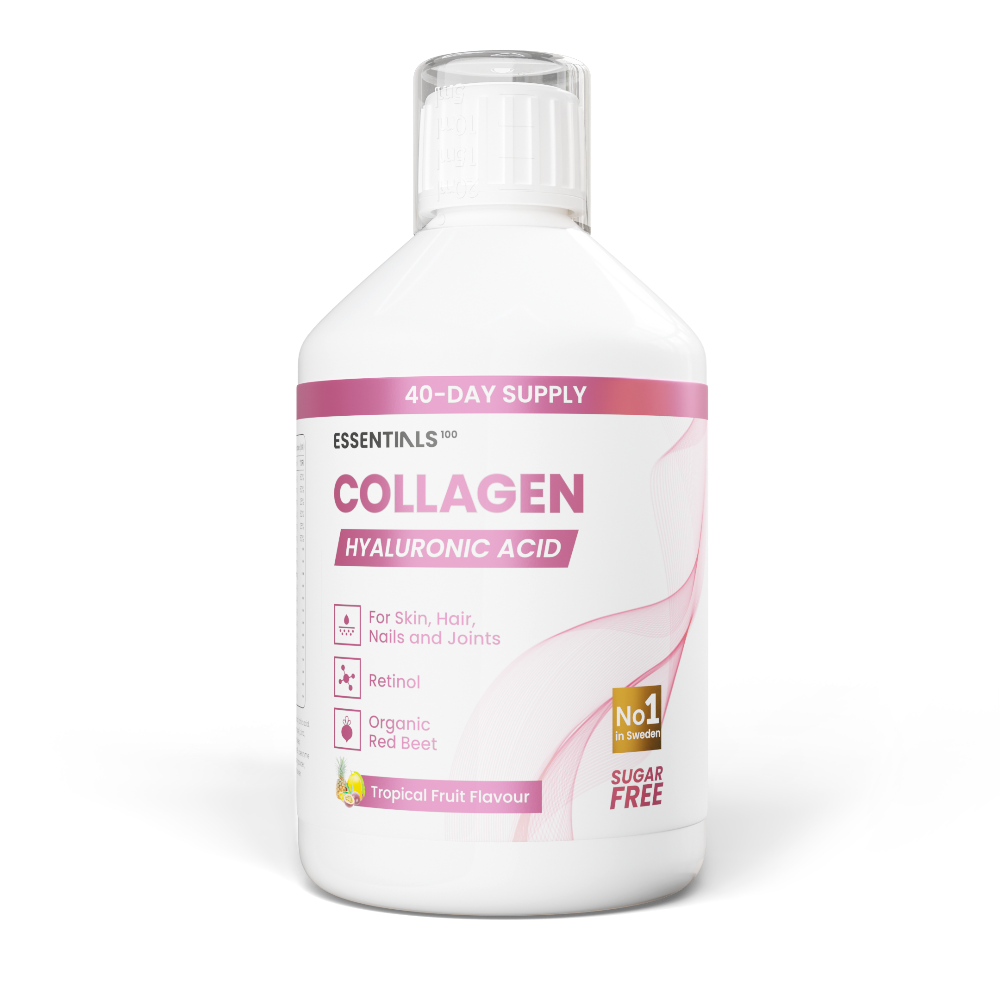 Collagène avec rétinol, hyaluronique, COQ10 - (doses 20/40, 500 ml)