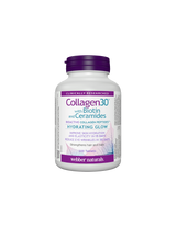 Collagène30® avec biotine et céramides/collagène (peptides de collagène bioactif) avec de la biotine et des céramides, 200 comprimés