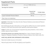 Minéraux colloïdaux | Traces d'acide fulvique - saveur naturelle - 946 ml
