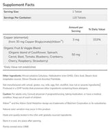 Glycinate de cuivre 3 mg | Albion ™ Copper Bisglycine - 120 comprimés