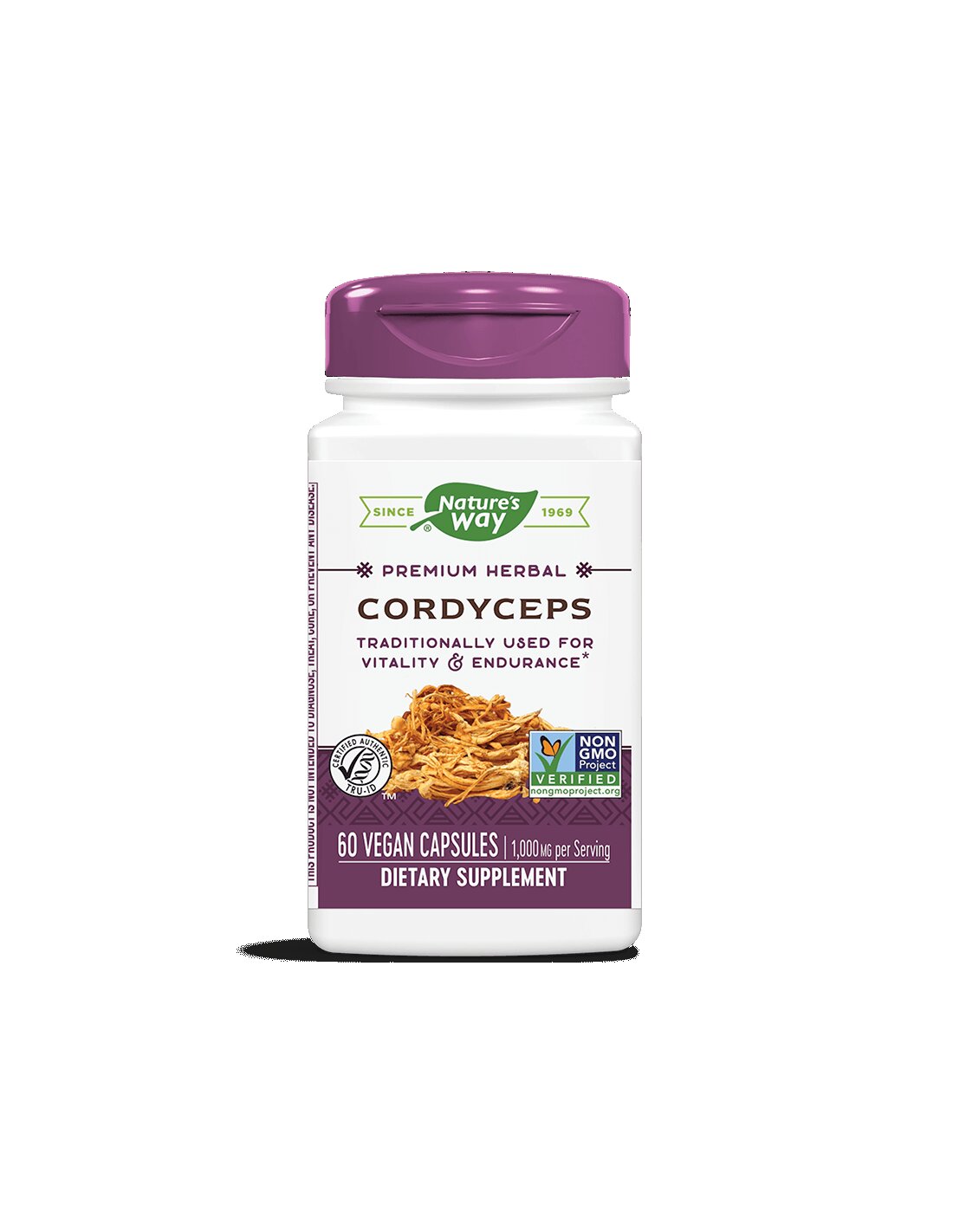 Cordyceps 500 mg x 60 capsules Nature's Way
