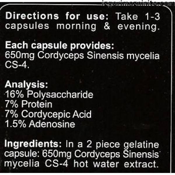 Coryceps CS-4 90 Capsules