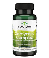 Complexe Cordyceps avec des champignons reishi et shiitake - 60 capsules