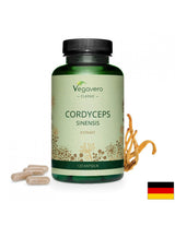 Extrait de Cordyceps Sinensis Ektrakt, 120 capsules, 100 % végétalien <tc>Vegavero</tc>