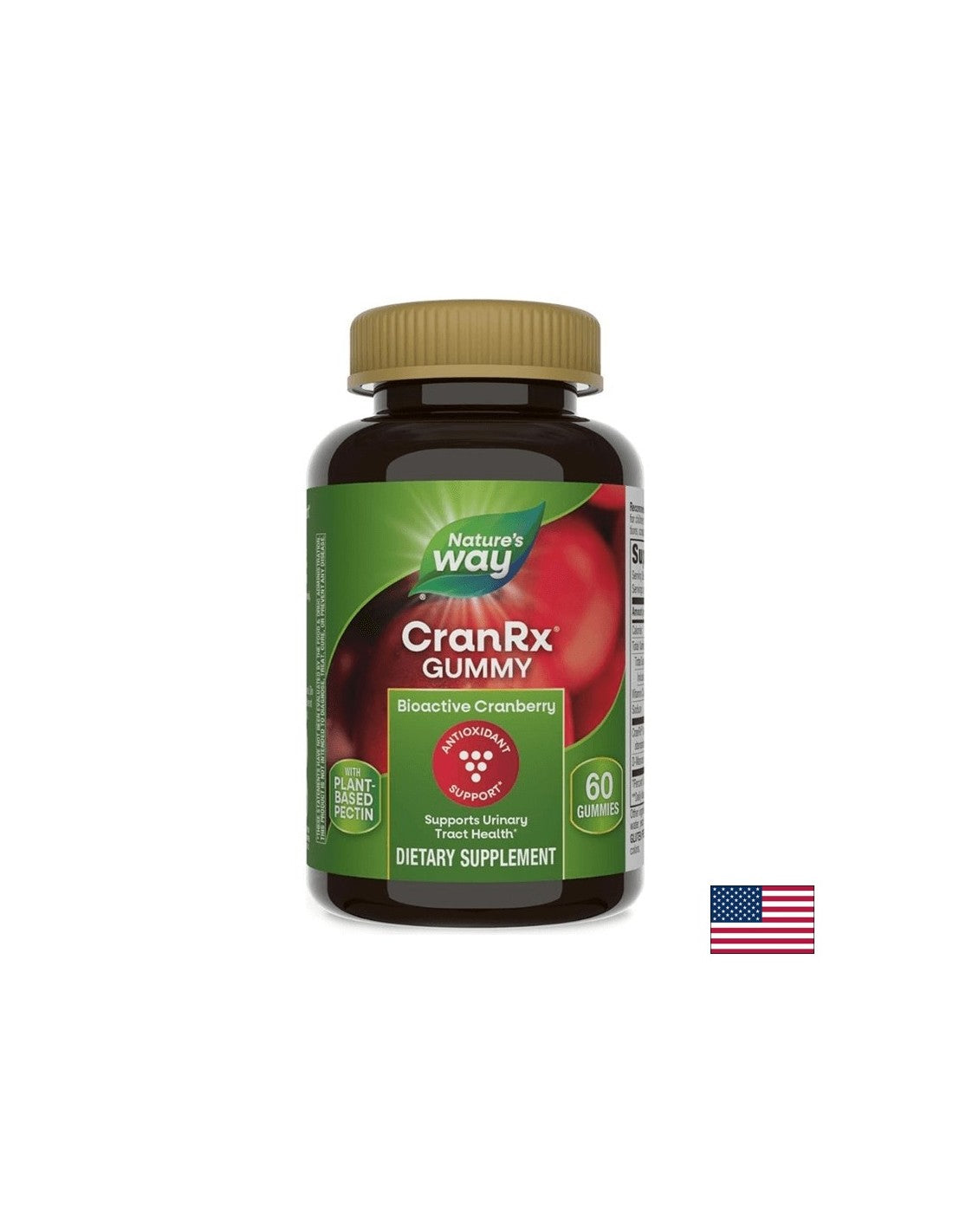 Cranrx Gummies Santé urinaire - 60 à croquer