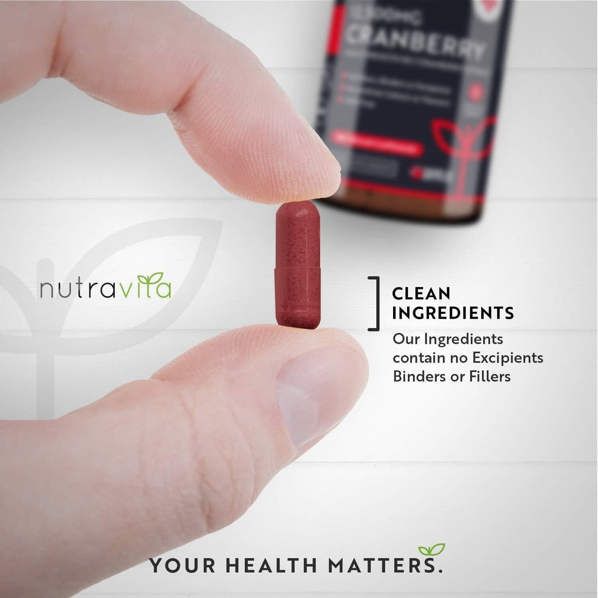 Canneberge - canneberge rouge 12500 mg 180 capsules végétaliennes