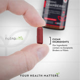 Canneberge - canneberge rouge 12500 mg 180 capsules végétaliennes