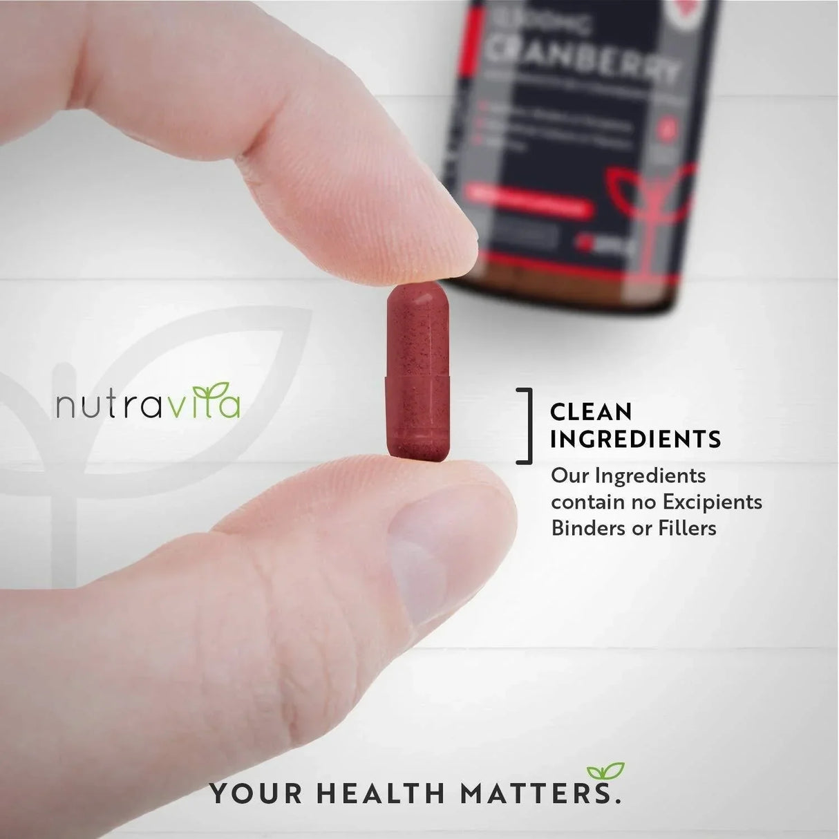 Canneberge - canneberge rouge 12500 mg 180 capsules végétaliennes