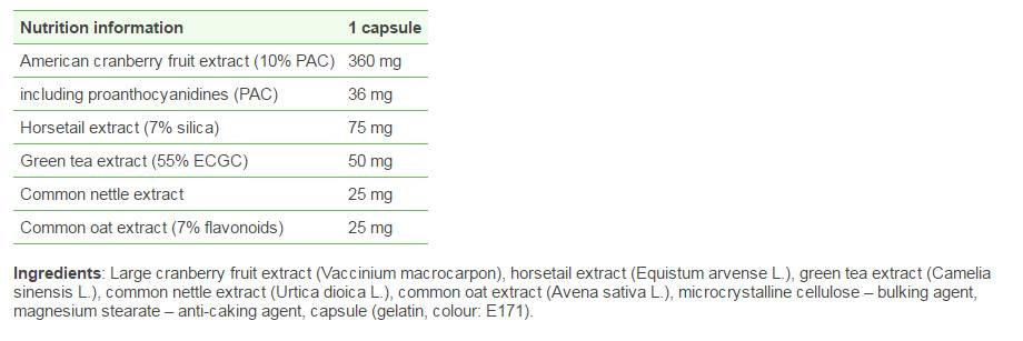 Complexe Uro Cranberry - 15 capsules