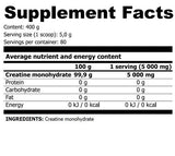 Crea monohydrate - 400 grammes