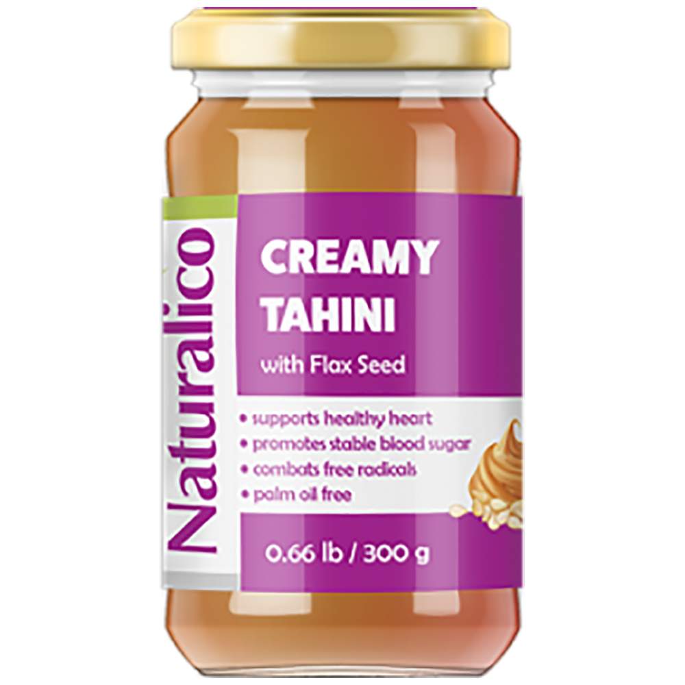Tahini crémeux avec graines de lin 300 grammes