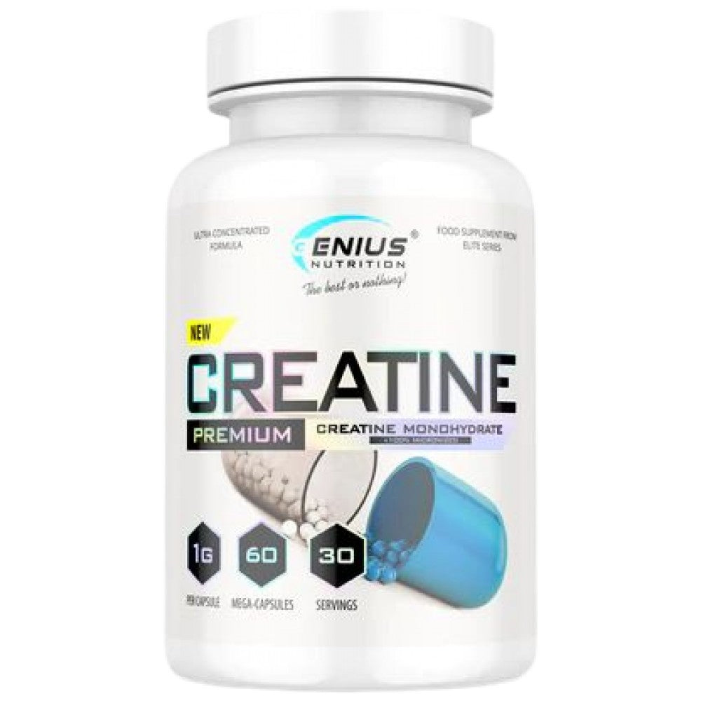 Créatine 60 méga caps - 60 capsules