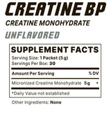 Créatine bp sachets | Creapure® - 30 x 5 grammes