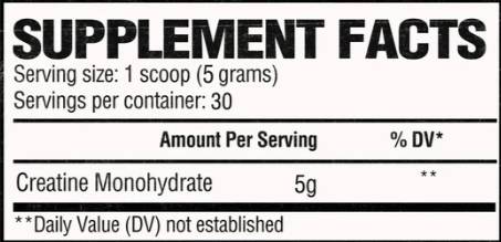 Créatine monohydrate 150 grammes