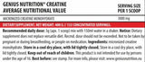 Créatine monohydrate - 400 grammes
