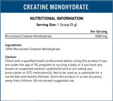 Créatine monohydrate - 500 grammes