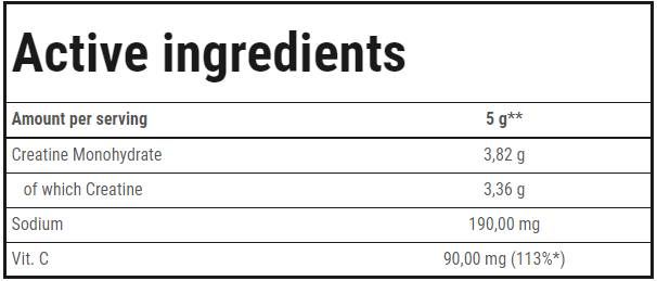 Créatine Sport | Poudre de monohydrate de créatine - 300 grammes